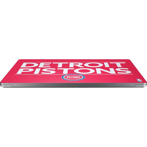 NBA Detroit Pistons Standard - Red Universal Laptop 18in (14.6 x 10.6in) Skin
