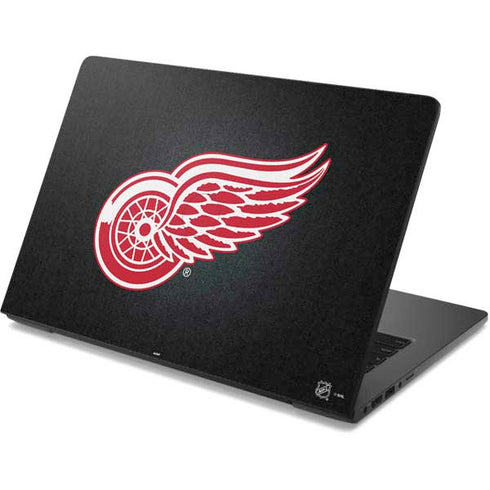 NHL Detroit Red Wings Black Background Dell Chromebook Skin