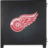 NHL Detroit Red Wings Black Background Corsair 4000D Tempered Glass Mid-Tower ATX Case Skin