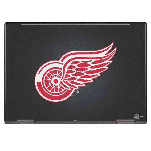 NHL Detroit Red Wings Black Background HP Envy Skin
