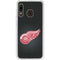 NHL Detroit Red Wings Black Background Galaxy A20 Clear Case