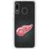 NHL Detroit Red Wings Black Background Galaxy A20 Clear Case