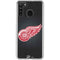 NHL Detroit Red Wings Black Background Galaxy A21 Clear Case