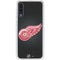 NHL Detroit Red Wings Black Background Galaxy A50 Clear Case