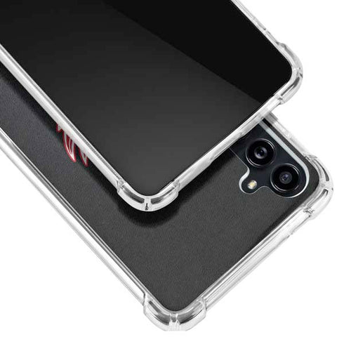 NHL Detroit Red Wings Black Background Galaxy A54 5G Clear Case