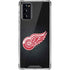 NHL Detroit Red Wings Black Background Galaxy Note20 5G Clear Case