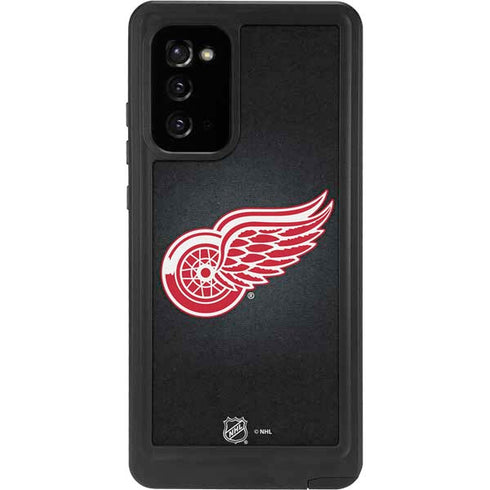NHL Detroit Red Wings Black Background Galaxy Note20 5G Waterproof Case