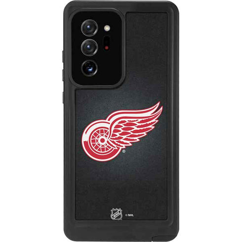NHL Detroit Red Wings Black Background Galaxy Note20 Ultra 5G Waterproof Case