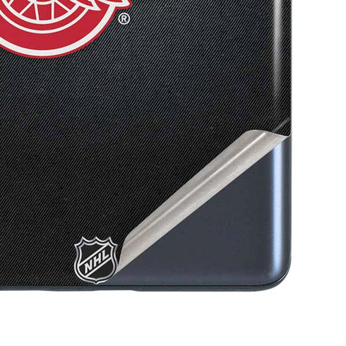 NHL Detroit Red Wings Black Background Galaxy S20 Fan Edition Skin