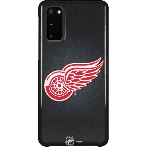 NHL Detroit Red Wings Black Background Galaxy S20 Lite Case