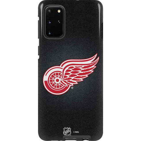 NHL Detroit Red Wings Black Background Galaxy S20 Plus Pro Case