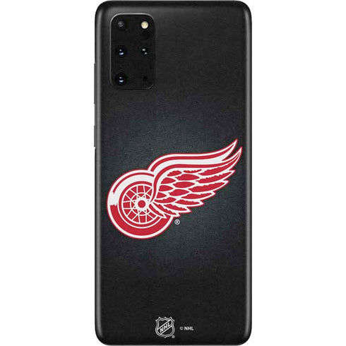 NHL Detroit Red Wings Black Background Galaxy S20 Plus Skin
