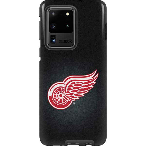 NHL Detroit Red Wings Black Background Galaxy S20 Ultra 5G Pro Case