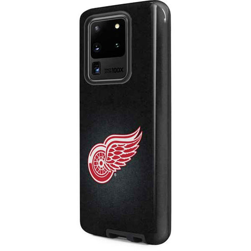NHL Detroit Red Wings Black Background Galaxy S20 Ultra 5G Pro Case