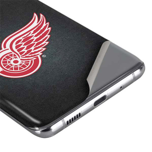 NHL Detroit Red Wings Black Background Galaxy S20 Ultra 5G Skin