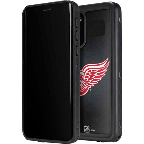 NHL Detroit Red Wings Black Background Galaxy S20 Waterproof Case