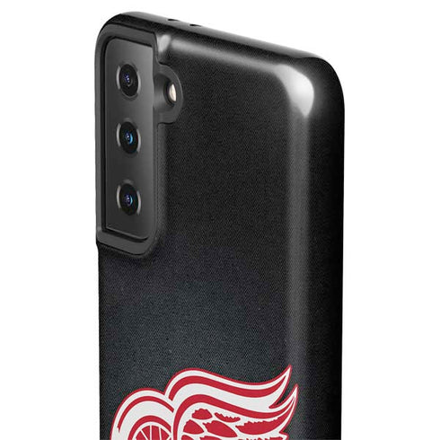 NHL Detroit Red Wings Black Background Galaxy S21 FE Pro Case