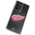 NHL Detroit Red Wings Black Background Galaxy S21 Ultra 5G Clear Case