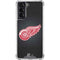 NHL Detroit Red Wings Black Background Galaxy S22 Clear Case