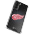 NHL Detroit Red Wings Black Background Galaxy S22 Clear Case