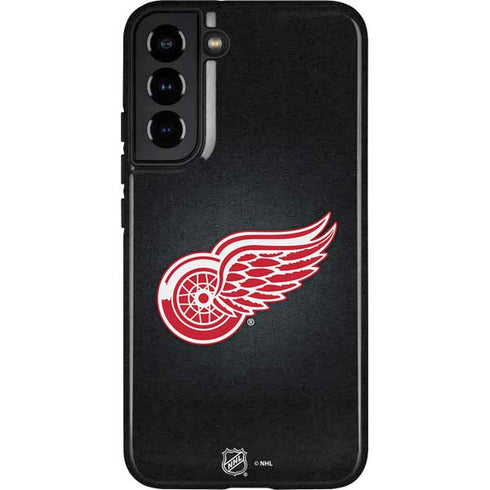 NHL Detroit Red Wings Black Background Galaxy S22 Plus Pro Case