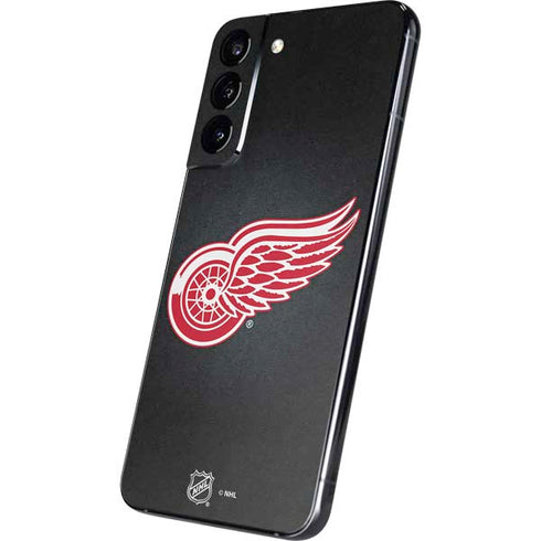 NHL Detroit Red Wings Black Background Galaxy S22 Plus Skin