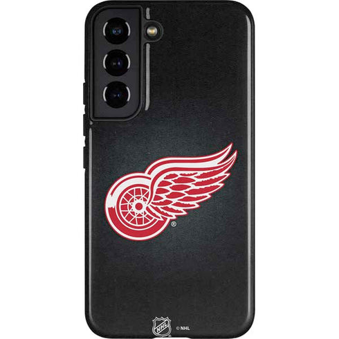 NHL Detroit Red Wings Black Background Galaxy S22 Pro Case