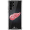 NHL Detroit Red Wings Black Background Galaxy S22 Ultra Clear Case
