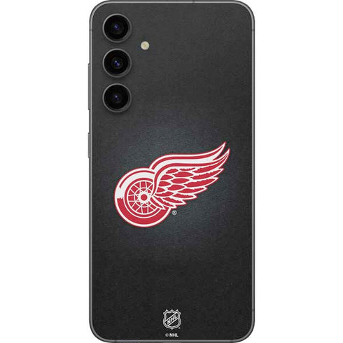 NHL Detroit Red Wings Black Background Galaxy S23 FE Skin
