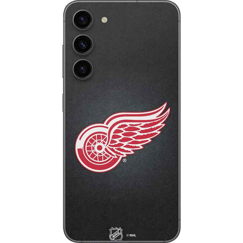 NHL Detroit Red Wings Black Background Galaxy S23 Plus Skin