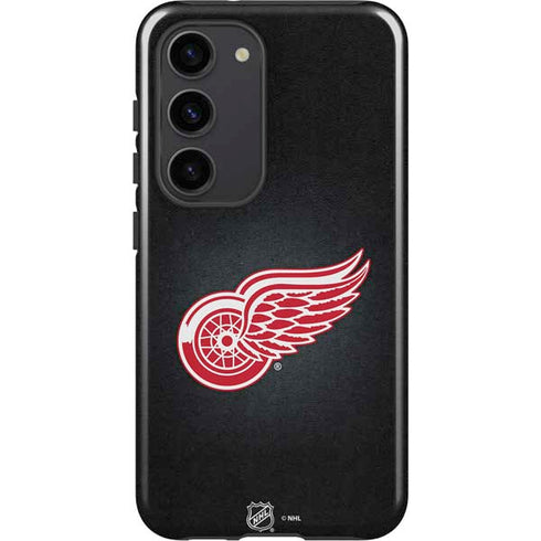 NHL Detroit Red Wings Black Background Galaxy S23 Pro Case