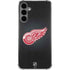 NHL Detroit Red Wings Black Background Galaxy S24 Plus Clear Case