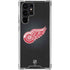 NHL Detroit Red Wings Black Background Galaxy S24 Ultra Clear Case