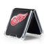 NHL Detroit Red Wings Black Background Galaxy Z Flip5 5G Clear Case