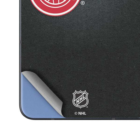 NHL Detroit Red Wings Black Background Galaxy Z Fold5 5G Skin