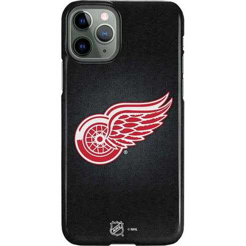 NHL Detroit Red Wings Black Background iPhone 11 Pro Lite Case