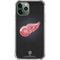 NHL Detroit Red Wings Black Background iPhone 11 Pro Max Clear Case