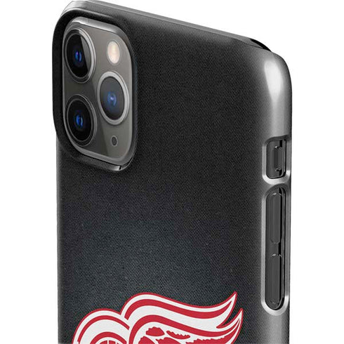 NHL Detroit Red Wings Black Background iPhone 11 Pro Max Lite Case