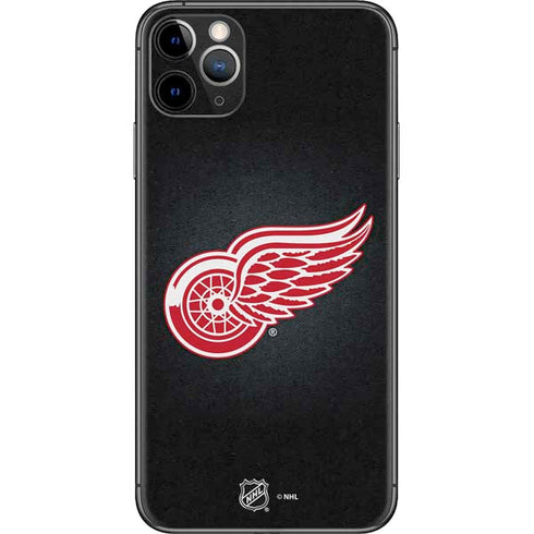 NHL Detroit Red Wings Black Background iPhone 11 Pro Max Skin