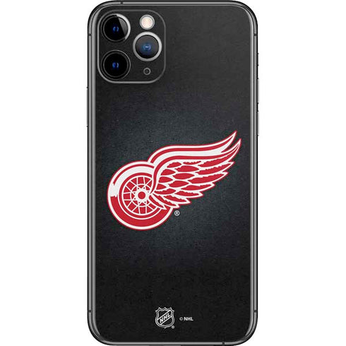 NHL Detroit Red Wings Black Background iPhone 11 Pro Skin