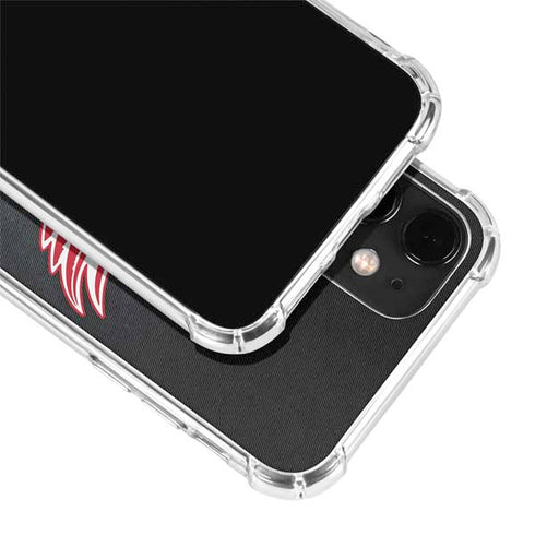 NHL Detroit Red Wings Black Background iPhone 12 Clear Case