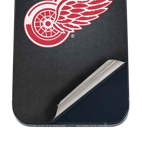 NHL Detroit Red Wings Black Background iPhone 12 Mini Skin