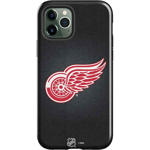 NHL Detroit Red Wings Black Background iPhone 12 Pro Impact Case