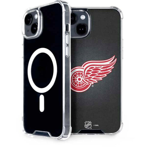 NHL Detroit Red Wings Black Background iPhone 13 MagSafe Case