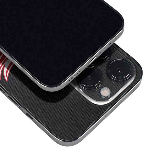 NHL Detroit Red Wings Black Background iPhone 13 Pro Max Skin