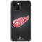 NHL Detroit Red Wings Black Background iPhone 14 Clear Case