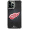 NHL Detroit Red Wings Black Background iPhone 14 Pro Max Clear Case
