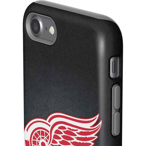 NHL Detroit Red Wings Black Background iPhone SE (2nd & 3rd Gen) Pro Case