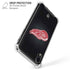 NHL Detroit Red Wings Black Background iPhone XR Clear Case