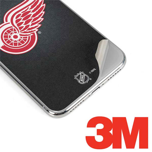 NHL Detroit Red Wings Black Background iPhone XS Max Skin